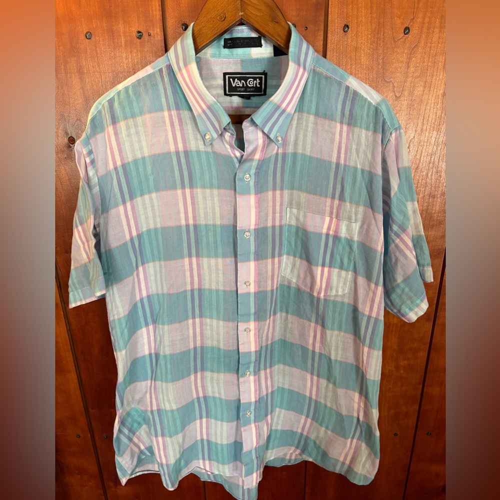 Van Cort men’s dress shirt, size large XL